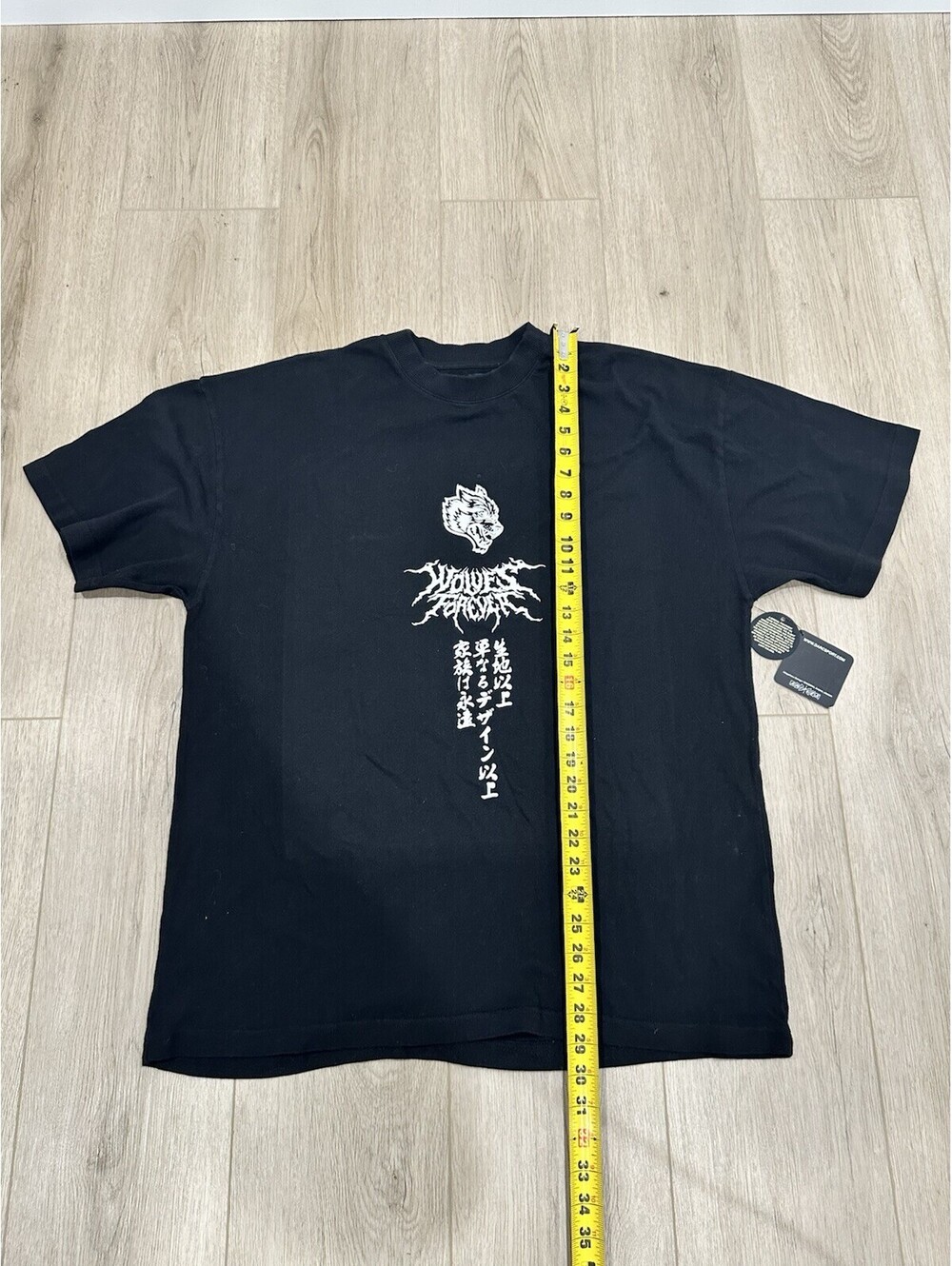 NWT Darc Sport Demon Slayer Muzan Demon Within Premium Oversized Tee Sz Medium - Picture 13 of 13